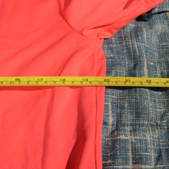 UNDER ARMOER POLO SHIRT ORANGE MEDIUM SHORT SLEEVES. - Picture 3 of 4